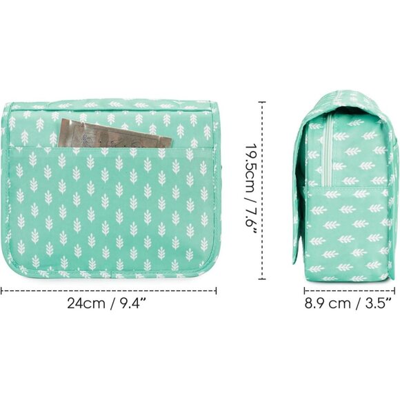 Hanging Travel Toiletry Bag Cosmetic Make up Organizer for Women Waterproof - Picture 6 of 7